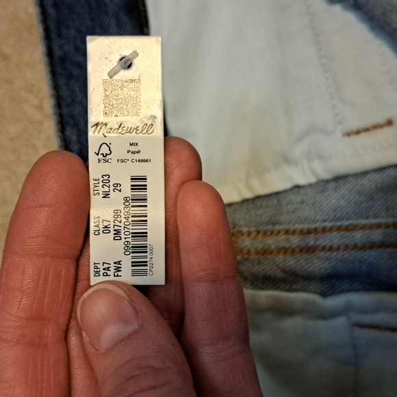 Madewell Baggy Straight trouser jeans - Picture 4 of 5